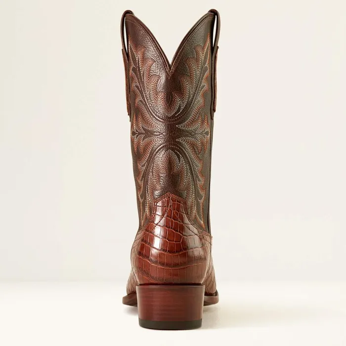Bench Made James Western Boot Whiskey Nile Crocrustic Tobacco Men Ariat Western Boots Bench Made James Western Boot Whiskey Nile Crocrustic Tobacco Men Ariat Western Boots