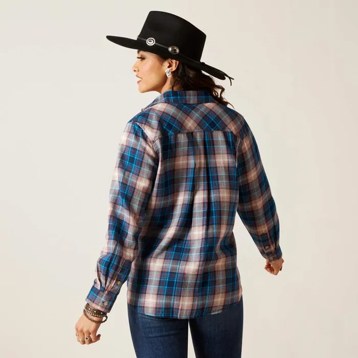 Billie Jean Shirt Woodland Plaid Women Ariat TShirts and Tops