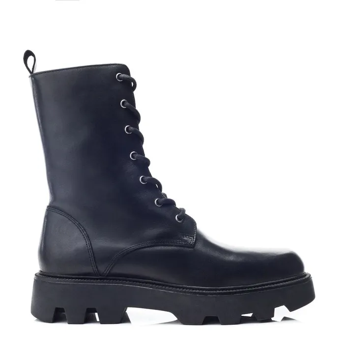 Black Boots Women Moda In Pelle Bsoleful BDudley Black Leather