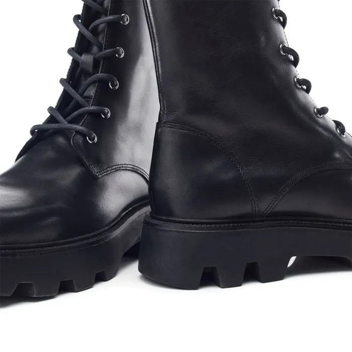 Black Boots Women Moda In Pelle Bsoleful BDudley Black Leather