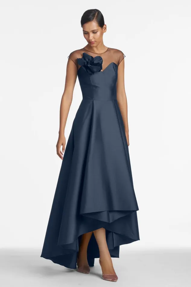 Blakely Gown 8211 Navy Women Sachin and Babi Covered