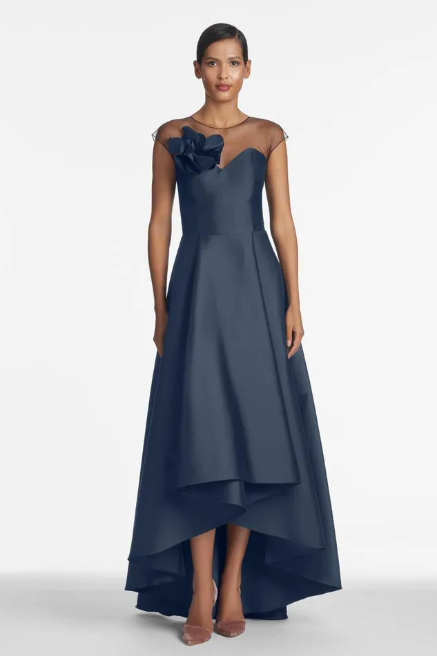 Blakely Gown 8211 Navy Women Sachin and Babi Covered