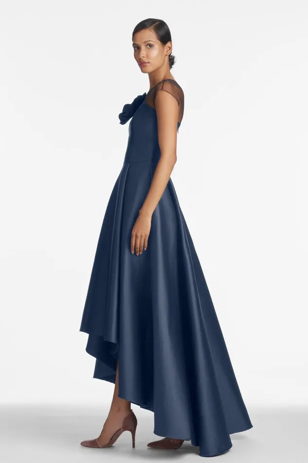 Blakely Gown 8211 Navy Women Sachin and Babi Covered