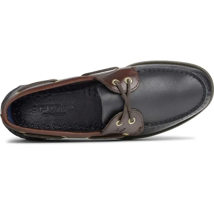 Boat Shoes Men Sperry Authentic Original Leather Boat Shoe Black Amaretto Boat Shoes Men Sperry Authentic Original Leather Boat Shoe Black Amaretto