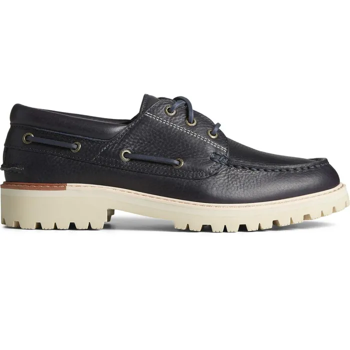 Boat Shoes Men Sperry Authentic Original Lug 3Eye Boat Shoe Navy