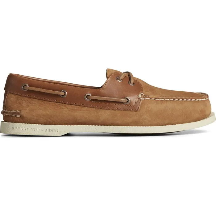 Boat Shoes Men Sperry Authentic Original Nubuck Boat Shoe Tan