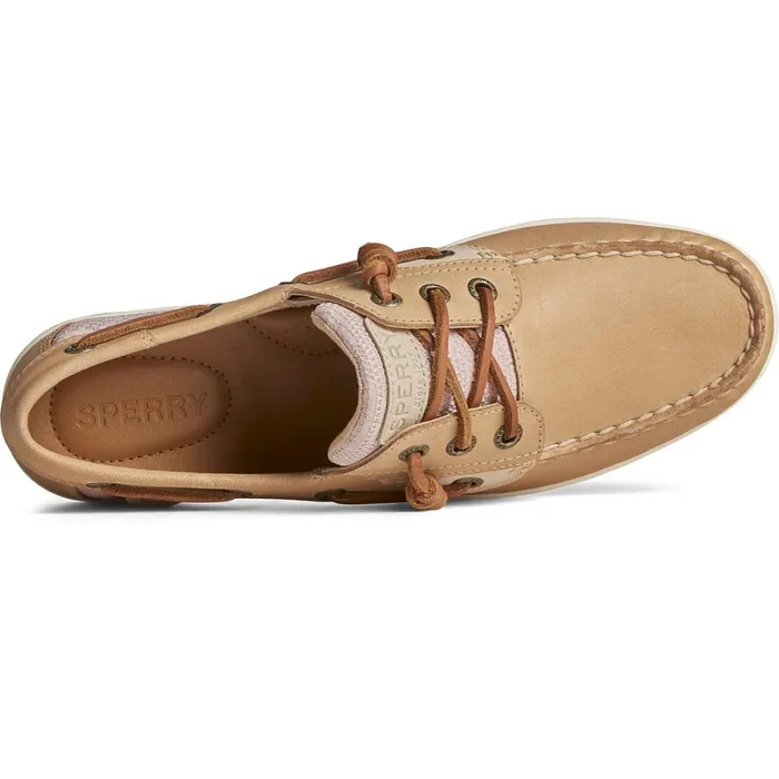 Boat Shoes Women Sperry Songfish Jacquard Boat Shoe Tan Boat Shoes Women Sperry Songfish Jacquard Boat Shoe Tan