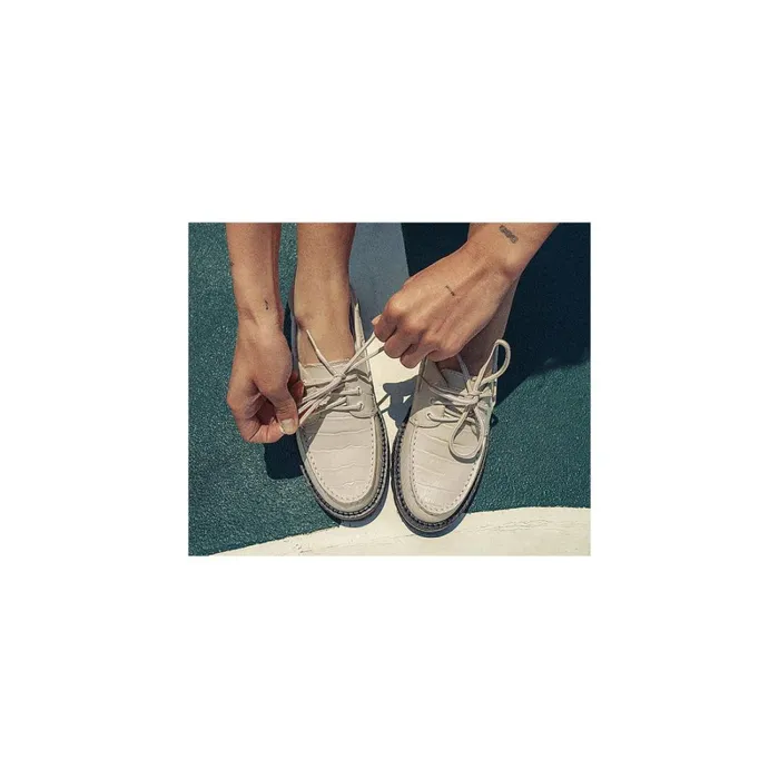 Boat Shoes Women Sperry Sperry X Malbon Authentic Original 3Eye Croc Boat Shoe Ivory Boat Shoes Women Sperry Sperry X Malbon Authentic Original 3Eye Croc Boat Shoe Ivory