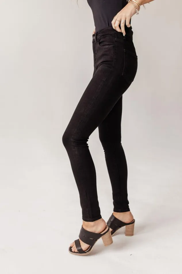 Bohme Denim Flying Monkey Salma MidRise Skinny Jeans 8211 FINAL SALE Black 8211 Women Bohme Denim Flying Monkey Salma MidRise Skinny Jeans 8211 FINAL SALE Black 8211 Women