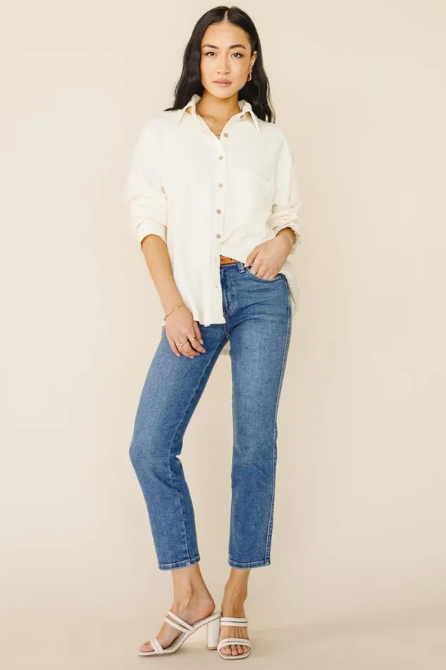 Bohme Denim Tillie Straight Leg Jeans In Medium Wash Medium Wash 8211 Women Bohme Denim Tillie Straight Leg Jeans In Medium Wash Medium Wash 8211 Women