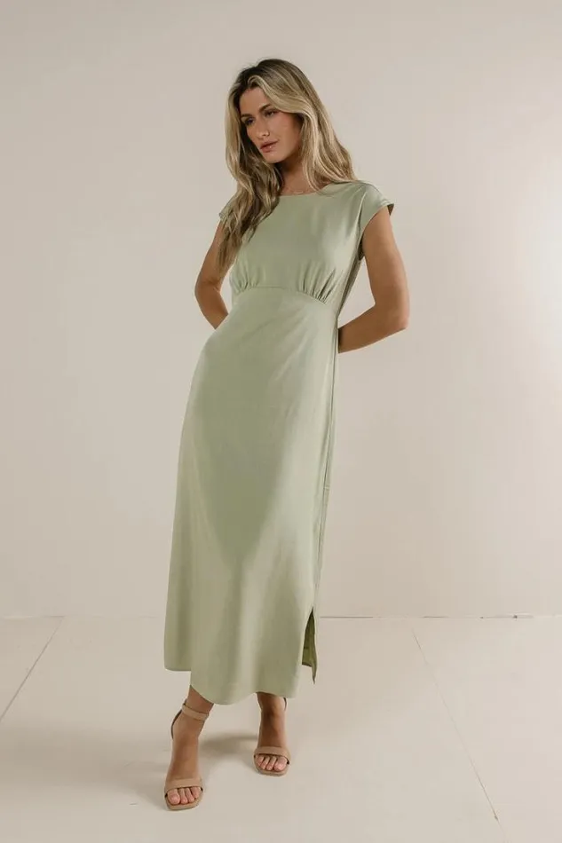 Bohme Dresses Addilyn Midi Dress In Sage Sage 8211 Women Bohme Dresses Addilyn Midi Dress In Sage Sage 8211 Women