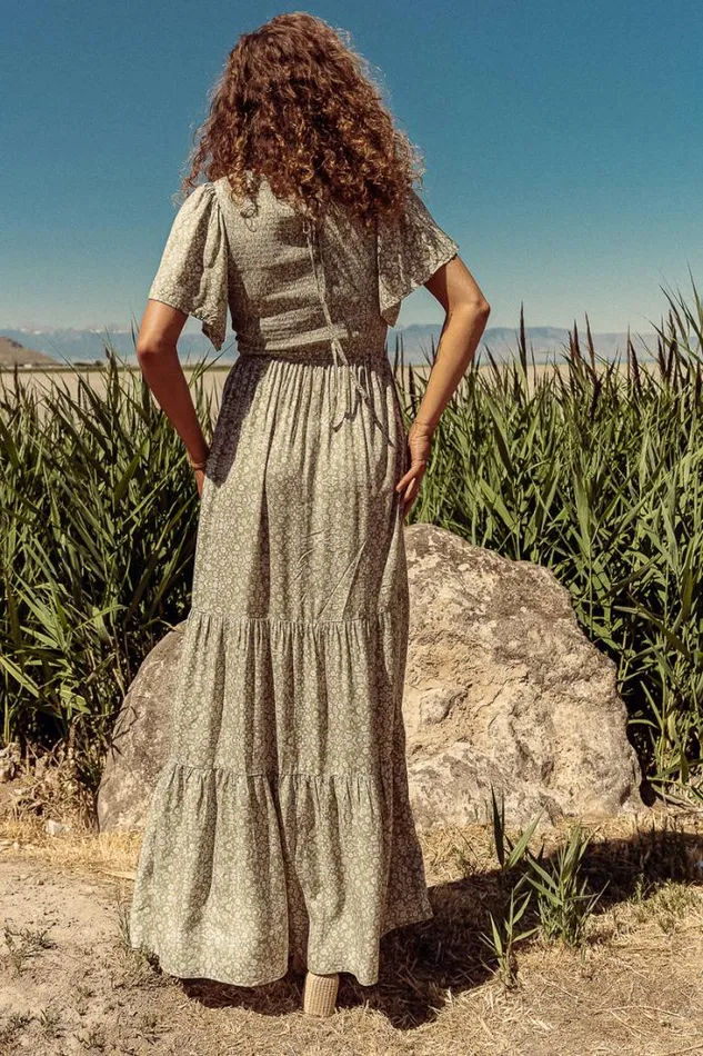 Bohme Dresses Alejandra Floral Dress In Green 8211 Final Sale Green 8211 Women Bohme Dresses Alejandra Floral Dress In Green 8211 Final Sale Green 8211 Women