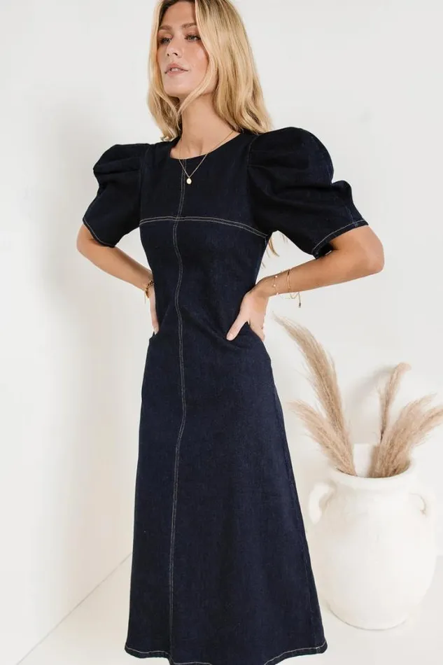 Bohme Dresses Campbell Denim Dress In Dark Wash Denim 8211 Women Bohme Dresses Campbell Denim Dress In Dark Wash Denim 8211 Women