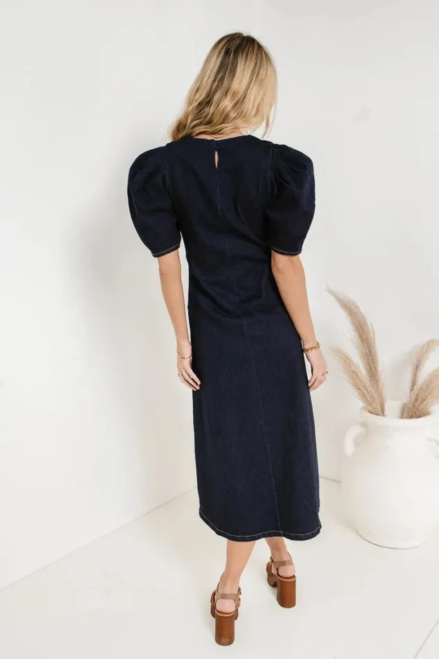 Bohme Dresses Campbell Denim Dress In Dark Wash Denim 8211 Women Bohme Dresses Campbell Denim Dress In Dark Wash Denim 8211 Women