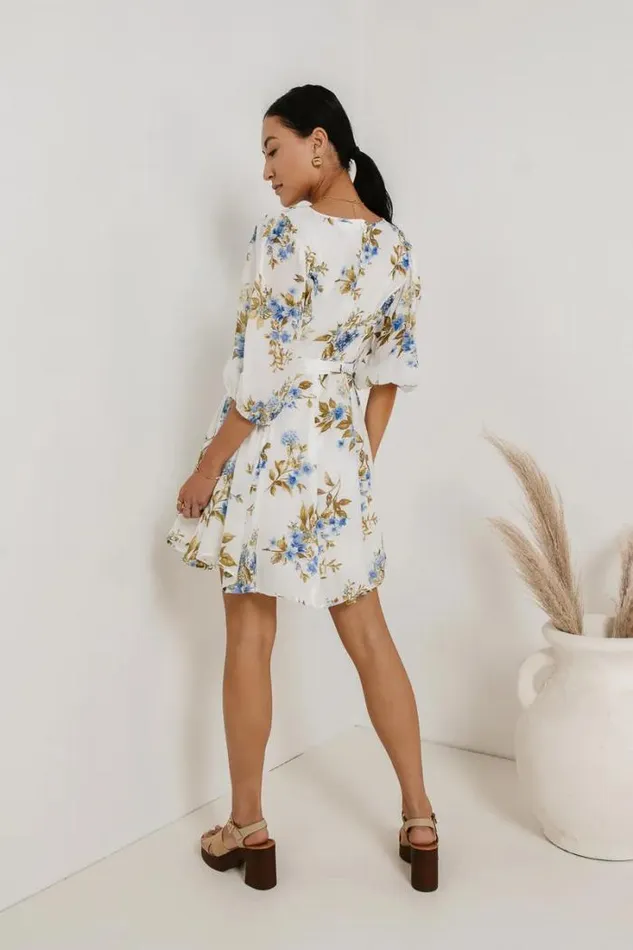 Bohme Dresses Cory Floral Mini Dress Ivory 8211 Women Bohme Dresses Cory Floral Mini Dress Ivory 8211 Women