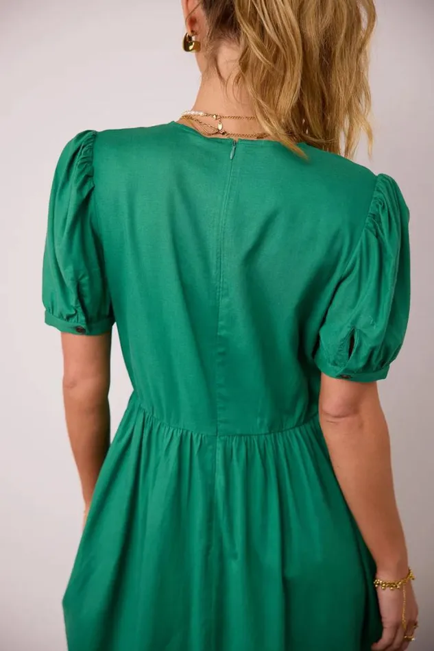 Bohme Dresses Cyrus Midi Dress In Green Green 8211 Women Bohme Dresses Cyrus Midi Dress In Green Green 8211 Women