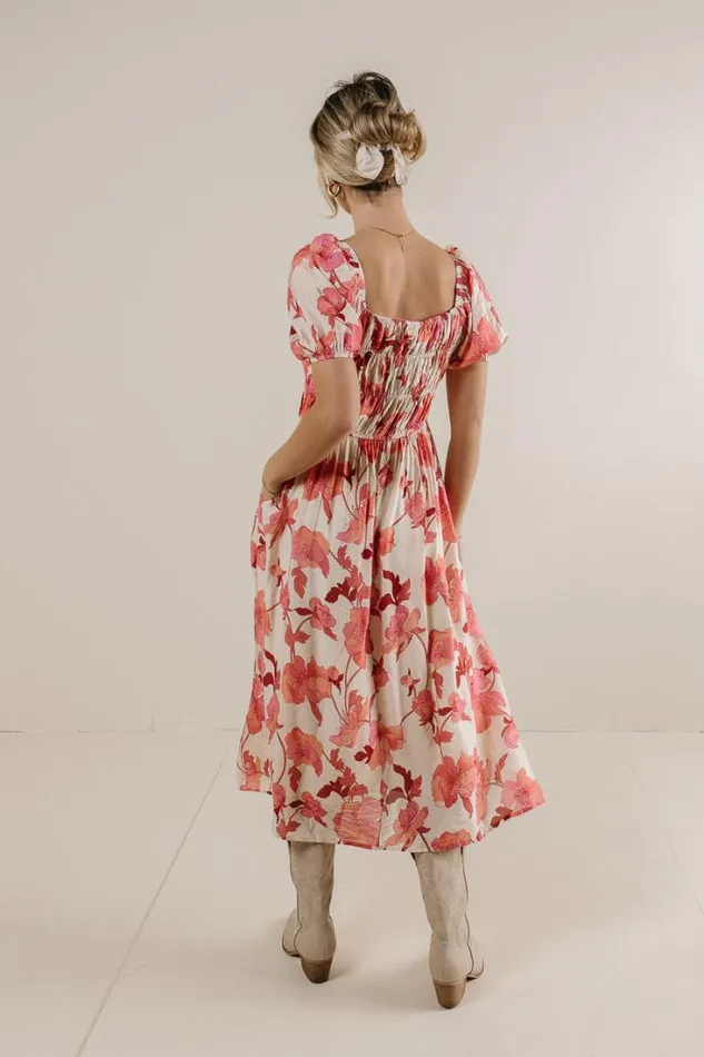 Bohme Dresses Falling For You Midi Dress Red 8211 Women Bohme Dresses Falling For You Midi Dress Red 8211 Women