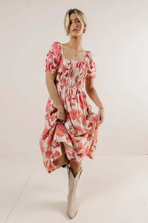 Bohme Dresses Falling For You Midi Dress Red 8211 Women Bohme Dresses Falling For You Midi Dress Red 8211 Women