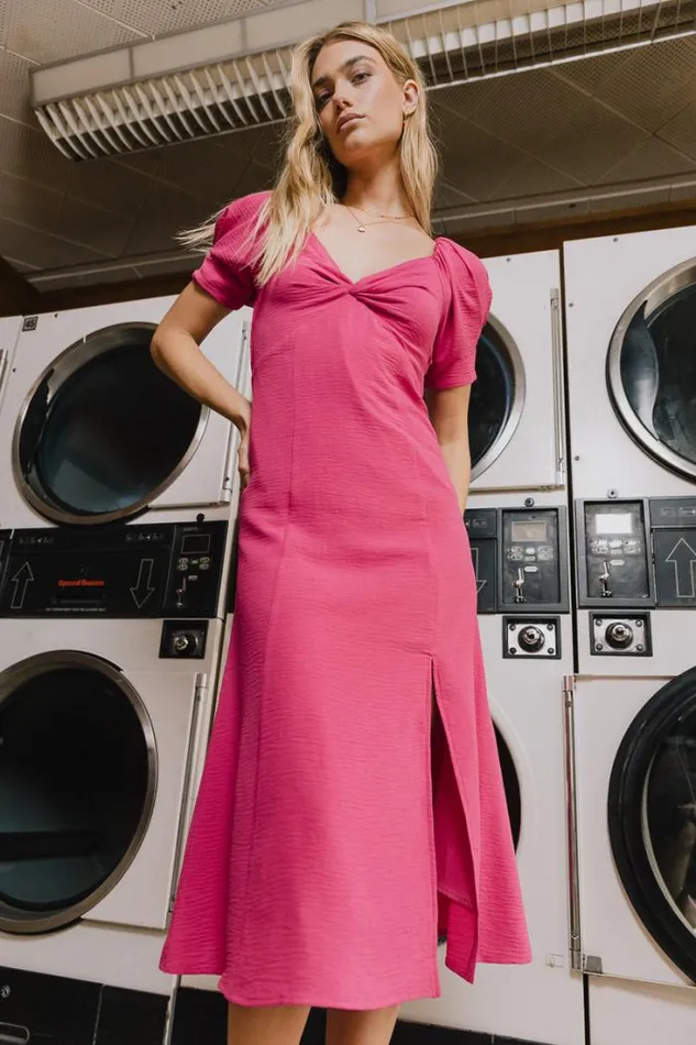 Bohme Dresses Halston Dress In Fuchsia Fuchsia 8211 Women Bohme Dresses Halston Dress In Fuchsia Fuchsia 8211 Women