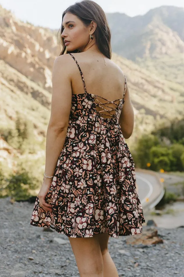 Bohme Dresses Jesslyn Floral Dress Black 8211 Women Bohme Dresses Jesslyn Floral Dress Black 8211 Women