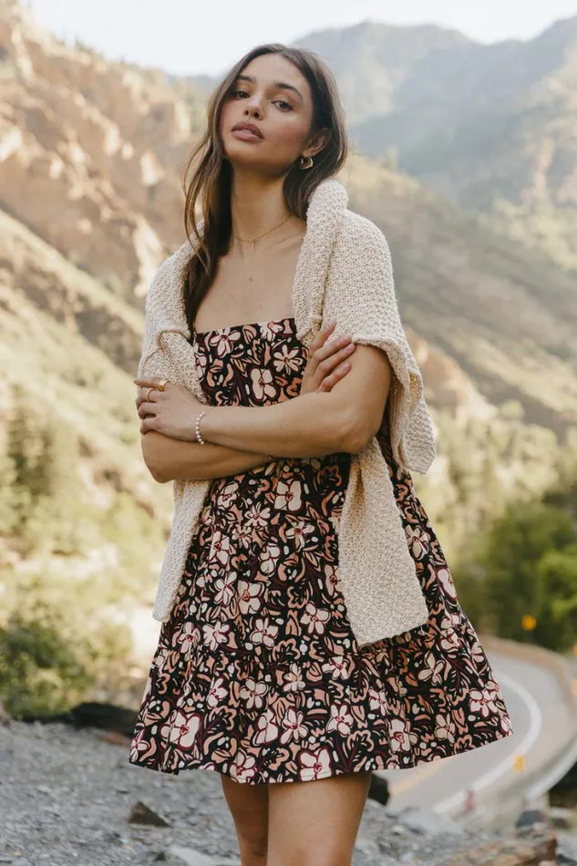 Bohme Dresses Jesslyn Floral Dress Black 8211 Women Bohme Dresses Jesslyn Floral Dress Black 8211 Women