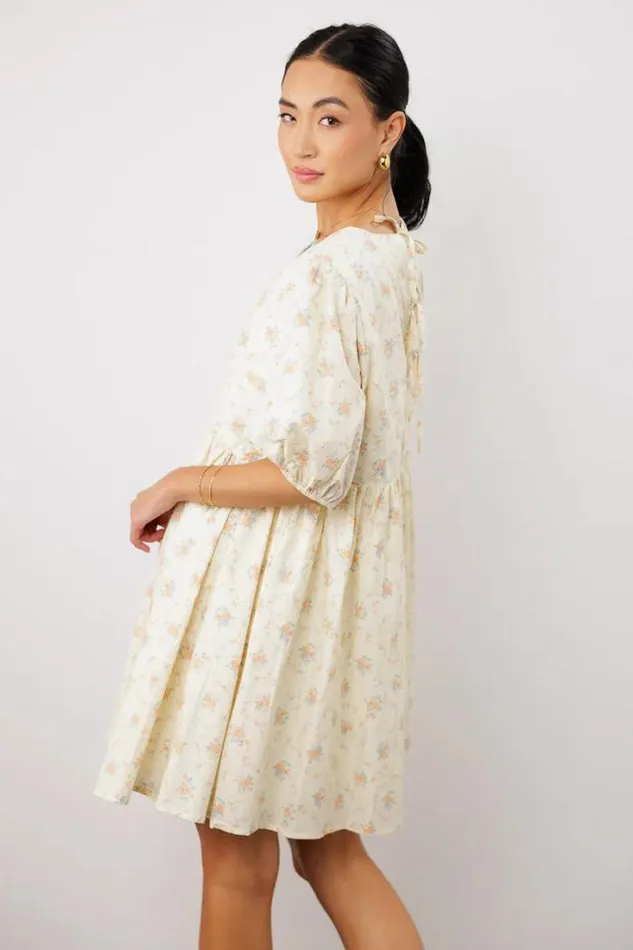 Bohme Dresses Kennedy Floral Mini Dress Peach 8211 Women