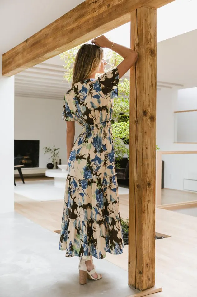 Bohme Dresses Molly Printed Dress Champagne 8211 Women Bohme Dresses Molly Printed Dress Champagne 8211 Women