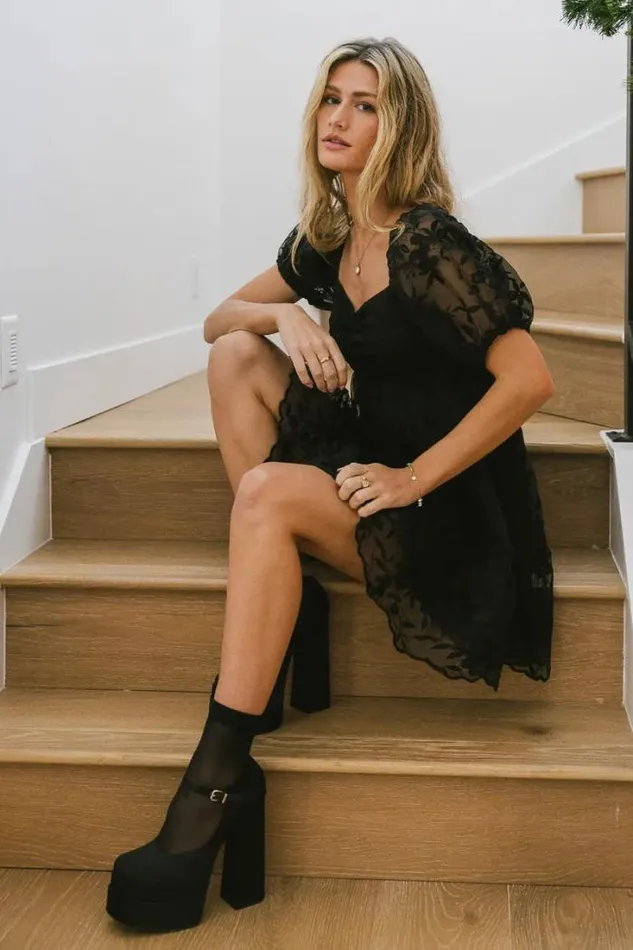 Bohme Dresses Paige Babydoll Dress In Black Black 8211 Women Bohme Dresses Paige Babydoll Dress In Black Black 8211 Women