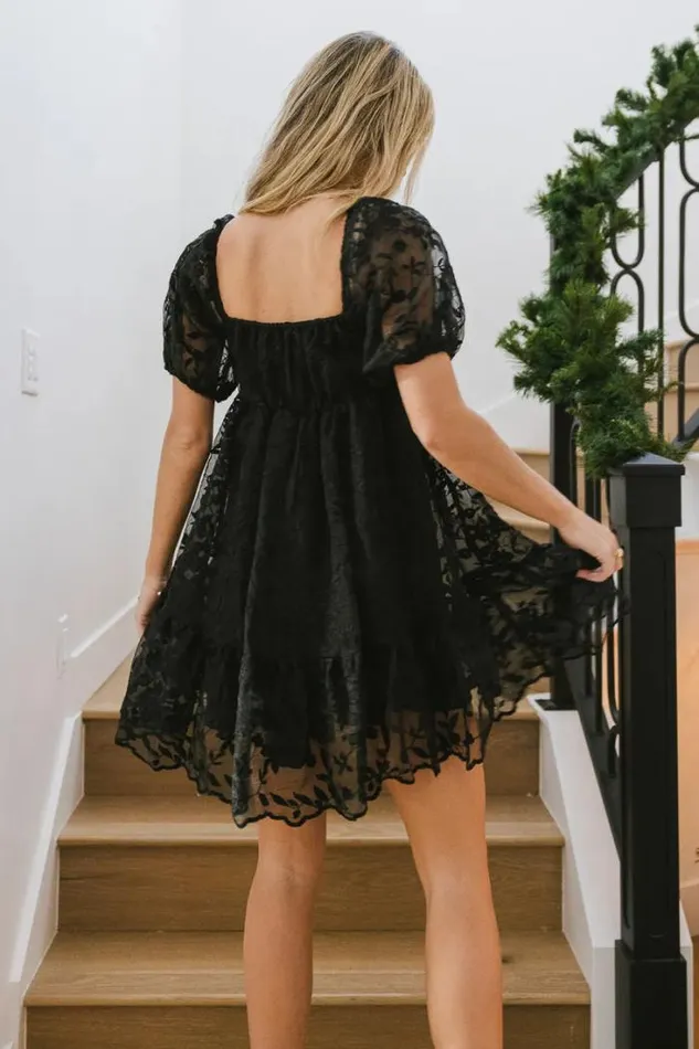 Bohme Dresses Paige Babydoll Dress In Black Black 8211 Women Bohme Dresses Paige Babydoll Dress In Black Black 8211 Women