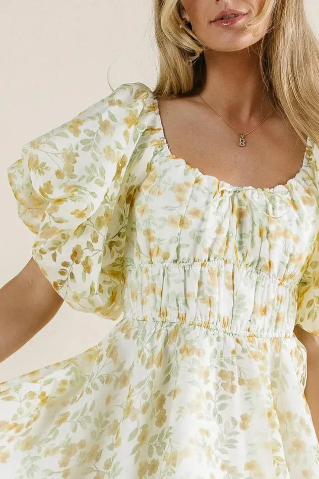 Bohme Dresses Rosalia Floral Mini Dress Ivory 8211 Women Bohme Dresses Rosalia Floral Mini Dress Ivory 8211 Women