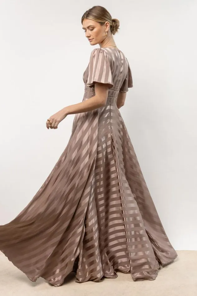 Bohme Dresses Rylee Maxi Dress In Mauve 8211 FINAL SALE Mauve 8211 Women