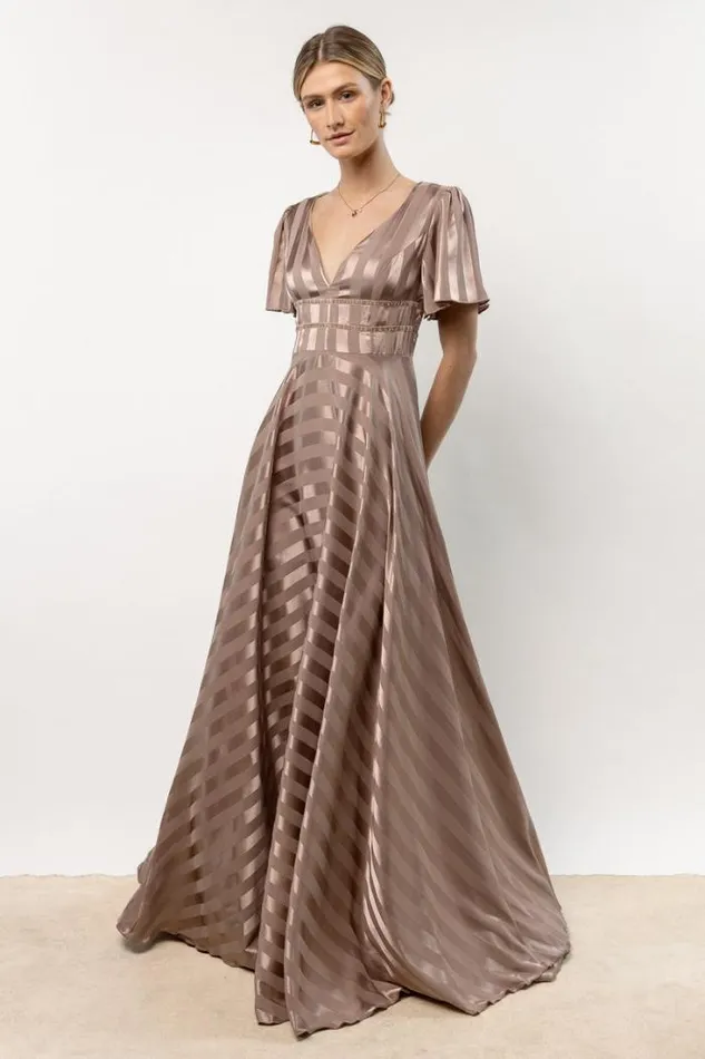 Bohme Dresses Rylee Maxi Dress In Mauve 8211 FINAL SALE Mauve 8211 Women Bohme Dresses Rylee Maxi Dress In Mauve 8211 FINAL SALE Mauve 8211 Women