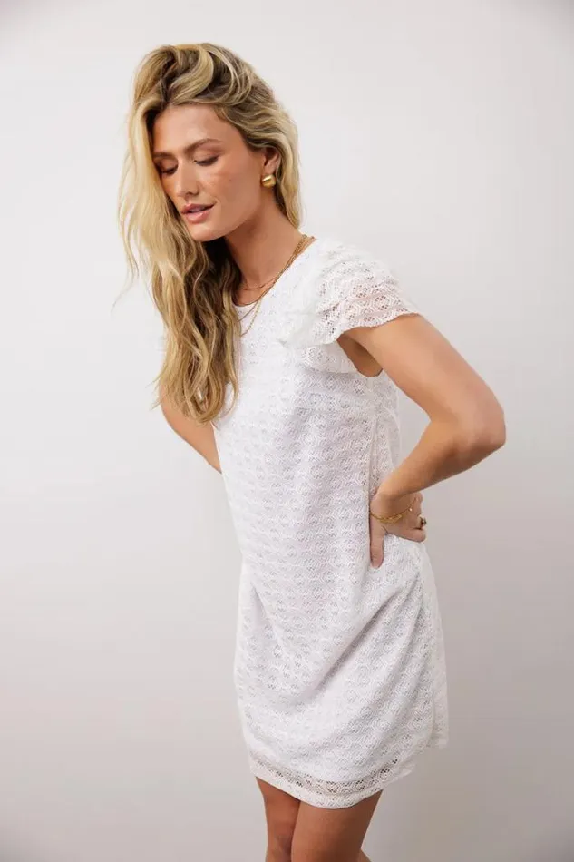 Bohme Dresses Stormi Mini Dress In White White 8211 Women