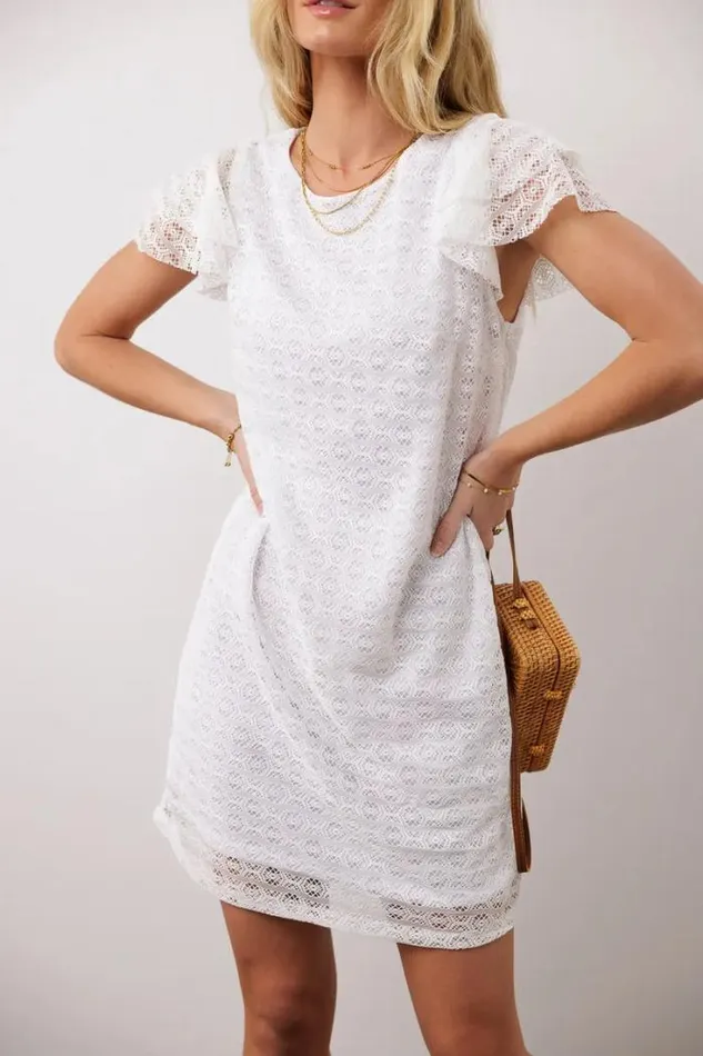 Bohme Dresses Stormi Mini Dress In White White 8211 Women Bohme Dresses Stormi Mini Dress In White White 8211 Women