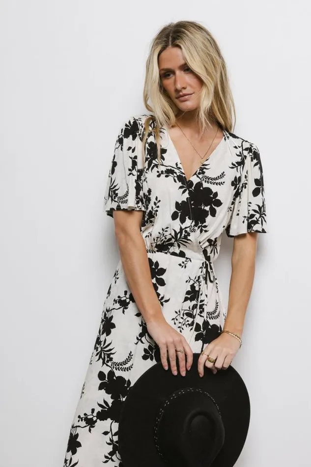 Bohme Dresses Taylor Floral Dress Off White 8211 Women Bohme Dresses Taylor Floral Dress Off White 8211 Women