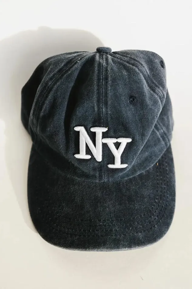 Bohme Hats and Caps NY Baseball Cap In Navy Navy 8211 Women Bohme Hats and Caps NY Baseball Cap In Navy Navy 8211 Women