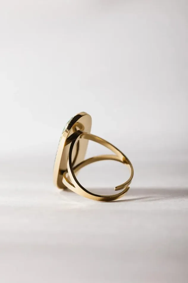 Bohme Jewelry Colleen Oval Ring Gold 8211 Women Bohme Jewelry Colleen Oval Ring Gold 8211 Women