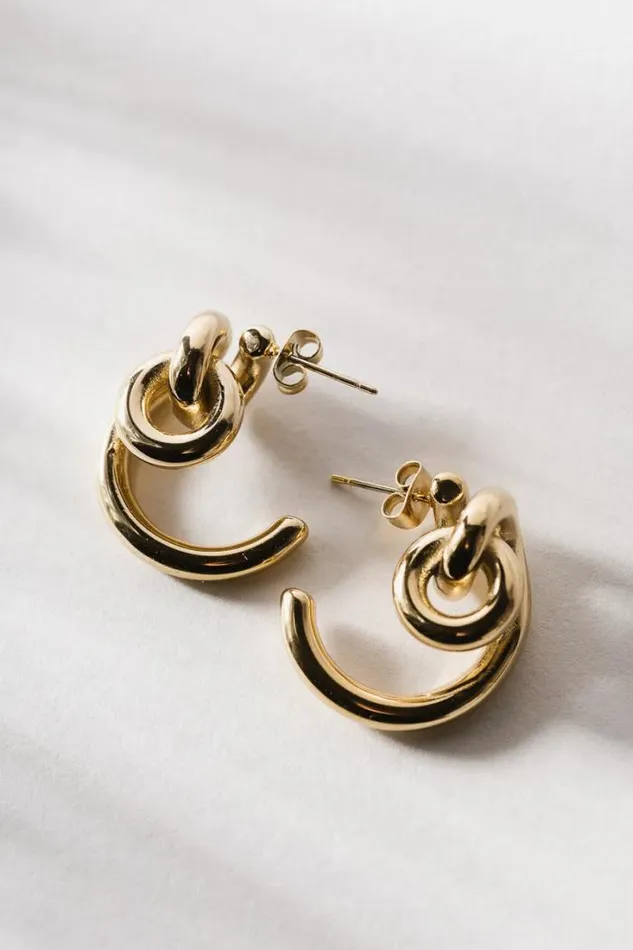 Bohme Jewelry Eliana Abstract Earrings In Gold Gold 8211 Women