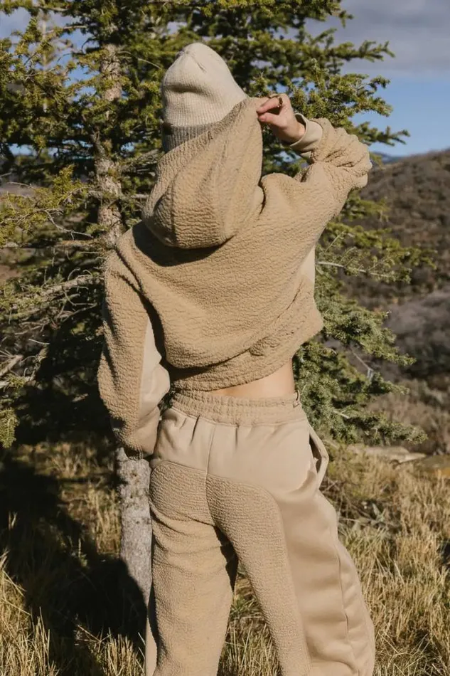 Bohme Loungewear Callie Sherpa Hoodie In Camel Camel 8211 Women Bohme Loungewear Callie Sherpa Hoodie In Camel Camel 8211 Women