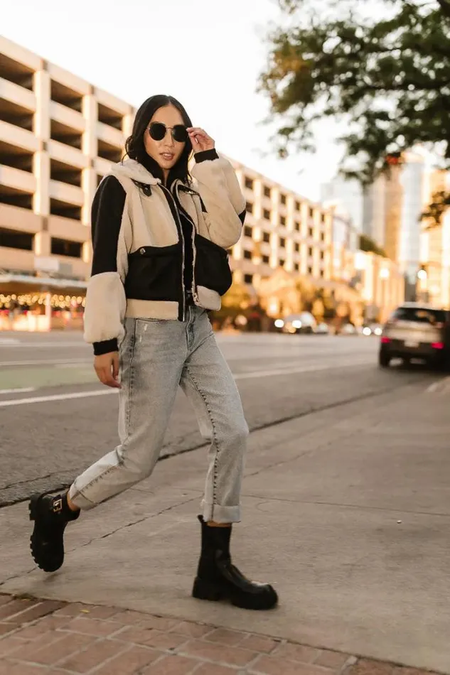 Bohme Outerwear Almost Famous Vegan Jacket In Black 8211 FINAL SALE Black 8211 Women Bohme Outerwear Almost Famous Vegan Jacket In Black 8211 FINAL SALE Black 8211 Women