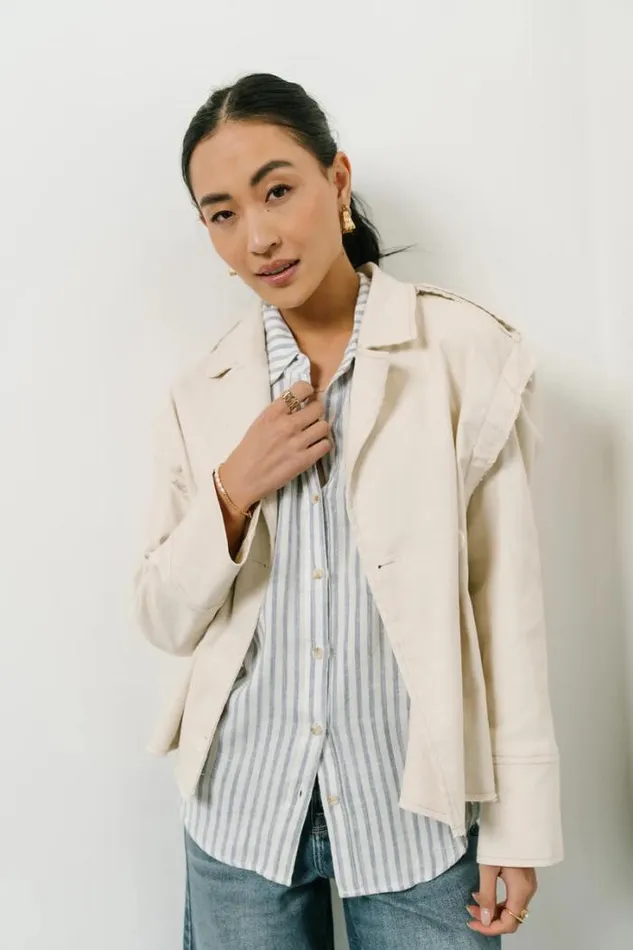 Bohme Outerwear Shelby Twofer Jacket Natural 8211 Women