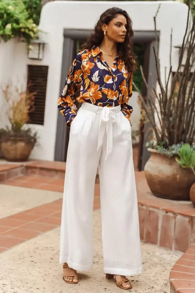 Bohme Pants Brecken Wide Leg Pants In White White 8211 Women Bohme Pants Brecken Wide Leg Pants In White White 8211 Women