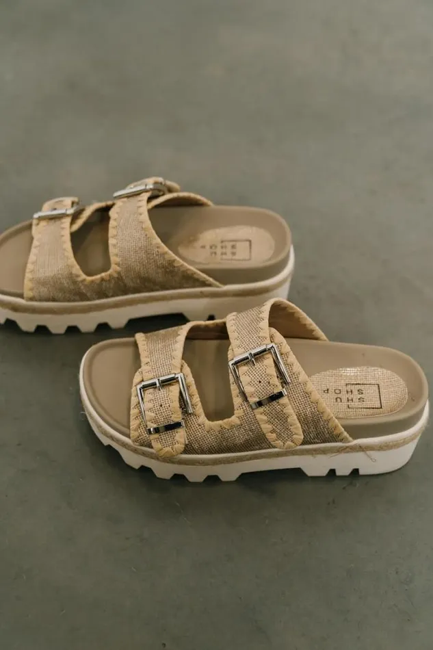 Bohme Shoes Laura Woven Sandals In Gold Gold 8211 Women
