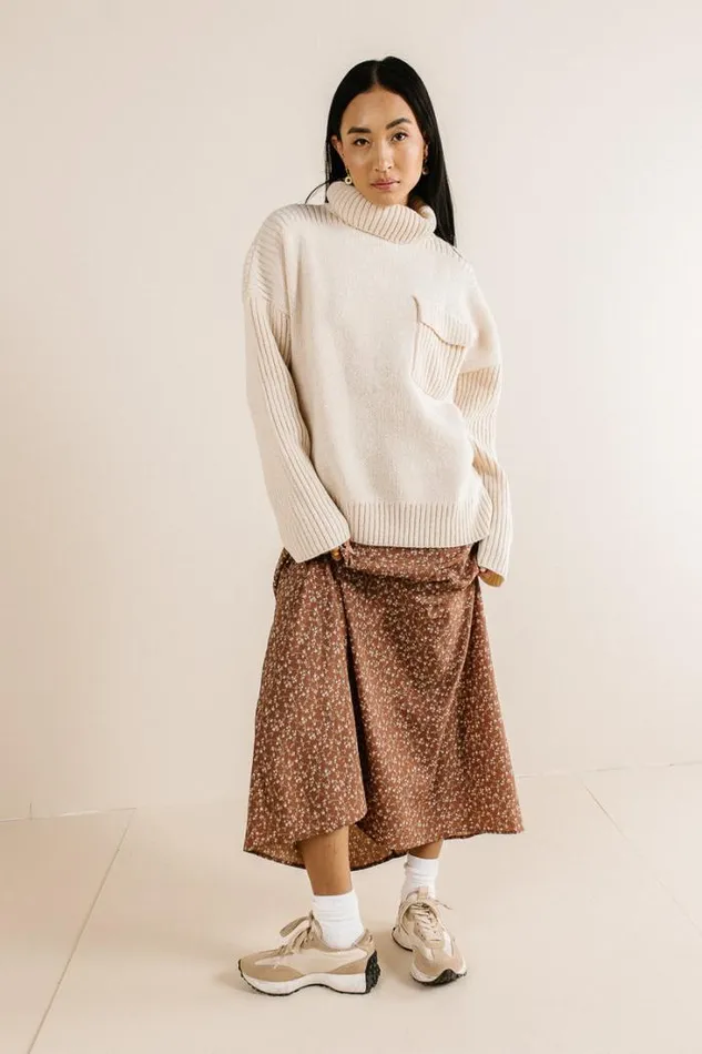 Bohme Skirts Evelyn Floral Skirt 8211 FINAL SALE Mauve 8211 Women Bohme Skirts Evelyn Floral Skirt 8211 FINAL SALE Mauve 8211 Women