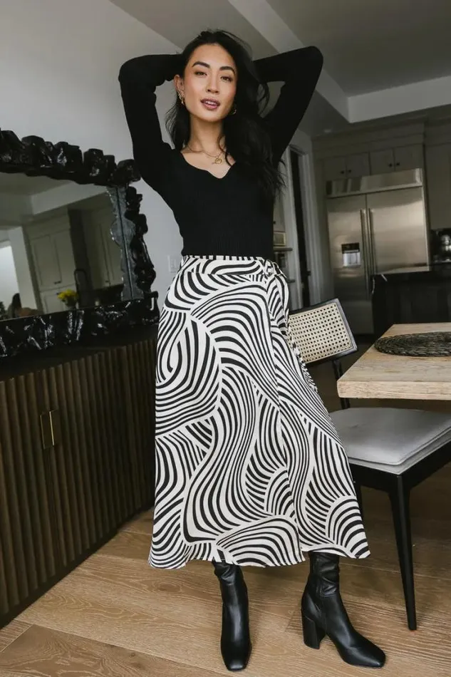Bohme Skirts Lydia Abstract Skirt Ivory 8211 Women Bohme Skirts Lydia Abstract Skirt Ivory 8211 Women