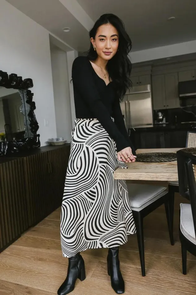 Bohme Skirts Lydia Abstract Skirt Ivory 8211 Women Bohme Skirts Lydia Abstract Skirt Ivory 8211 Women