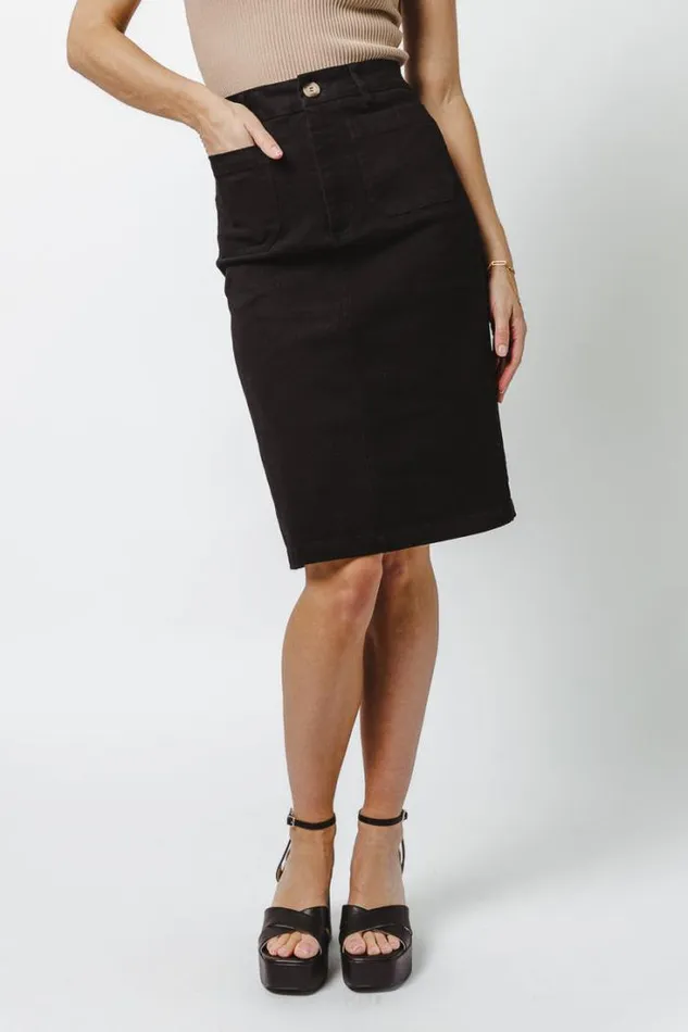 Bohme Skirts Sofia Skirt In Black 8211 FINAL SALE Black 8211 Women Bohme Skirts Sofia Skirt In Black 8211 FINAL SALE Black 8211 Women