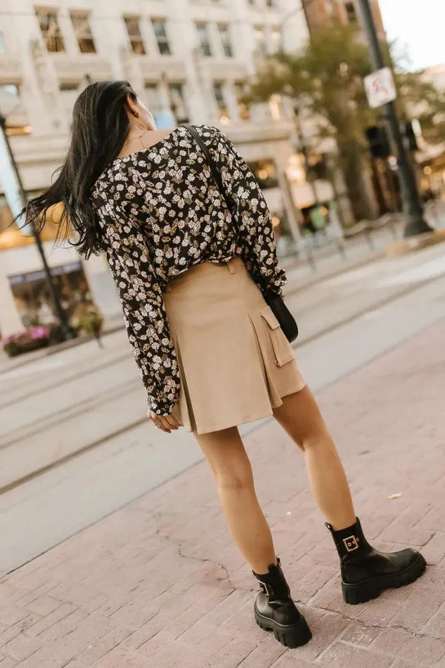 Bohme Skirts Sora Utility Skirt In Khaki 8211 FINAL SALE Khaki 8211 Women Bohme Skirts Sora Utility Skirt In Khaki 8211 FINAL SALE Khaki 8211 Women