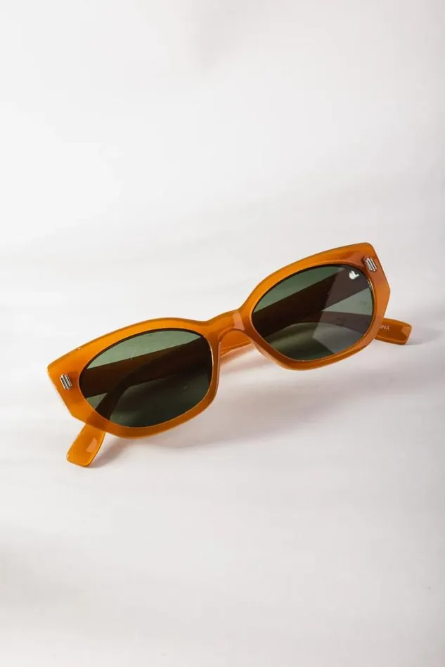 Bohme Sunglasses Marica Sunglasses In Camel Camel 8211 Women Bohme Sunglasses Marica Sunglasses In Camel Camel 8211 Women