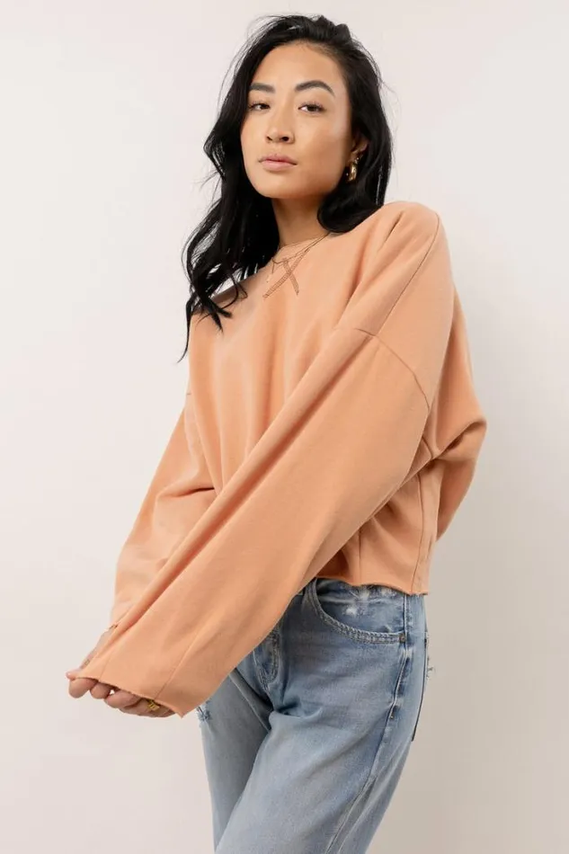 Bohme Sweaters Laurent Cropped Sweater 8211 FINAL SALE Cream 8211 Women